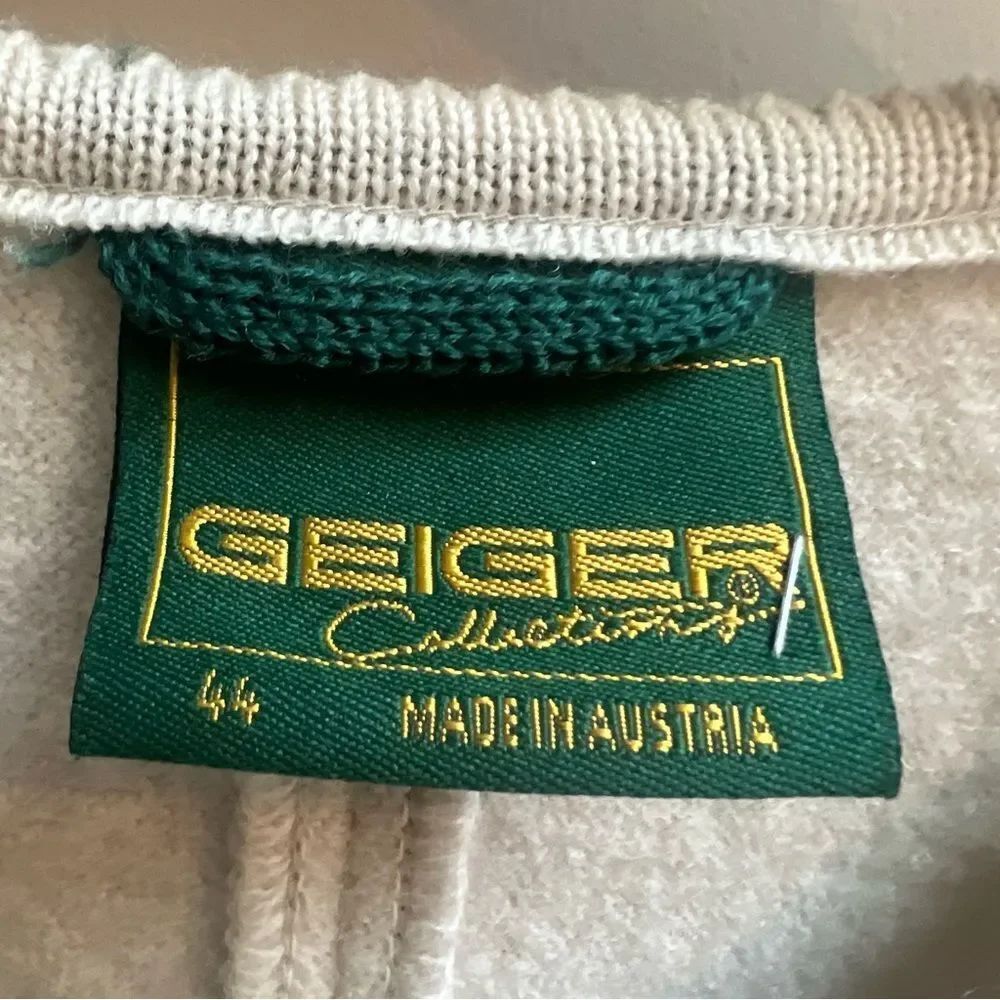 Geiger Button-Front Textured Wool Cardigan - Picture 6 of 6